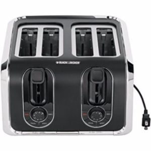 Black & Decker TR1400SB 4-Slice Toaster, Bagel Toaster Review