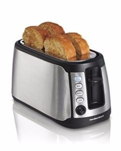 Hamilton Beach 24810 4-Slice Long Slot Keep Warm Toaster Review