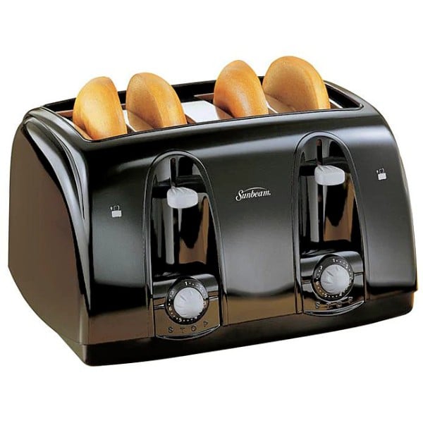 Sunbeam 3911 4 Slice Wide Slot Toaster Review Toaster Review