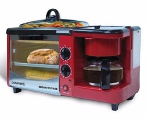 Courant CBH-4601R 3-in-1 Multifunction Breakfast Hub 4 Slice Toaster Oven Review